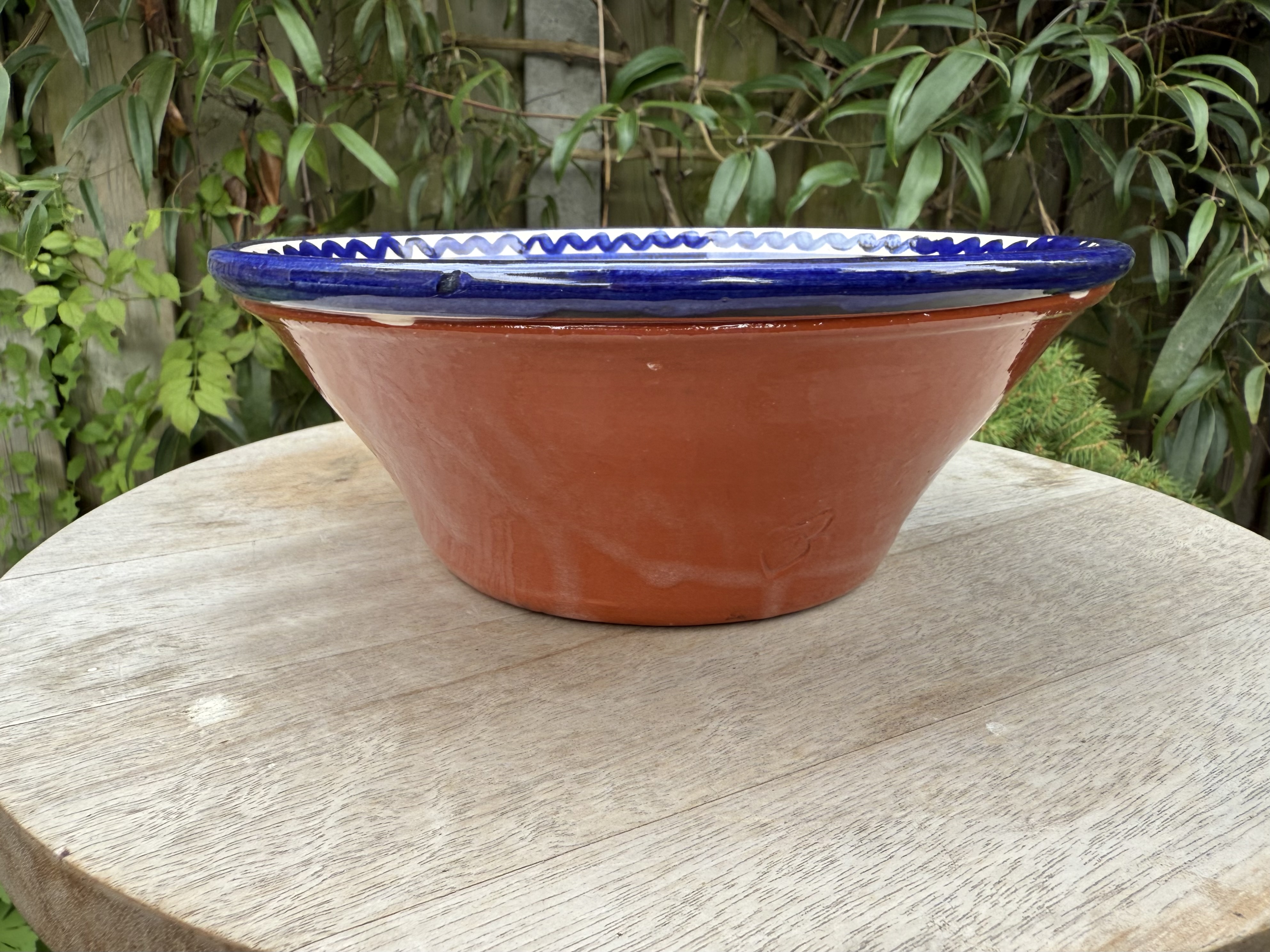 Ronde diepe schaal medium Ø22x8cm (p.a4)