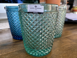 Waterglas mint (Diamond - bicos) / Vista Alegre