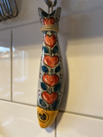 Keramische sardine Elsa 18x4cm