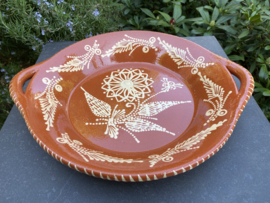 Ronde schaal met handgrepen Ø34,5x5,5cm