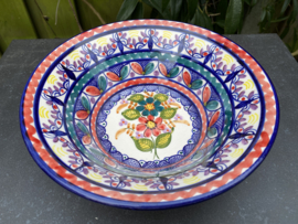 Ronde diepe schaal medium Ø22x8cm (pa4)