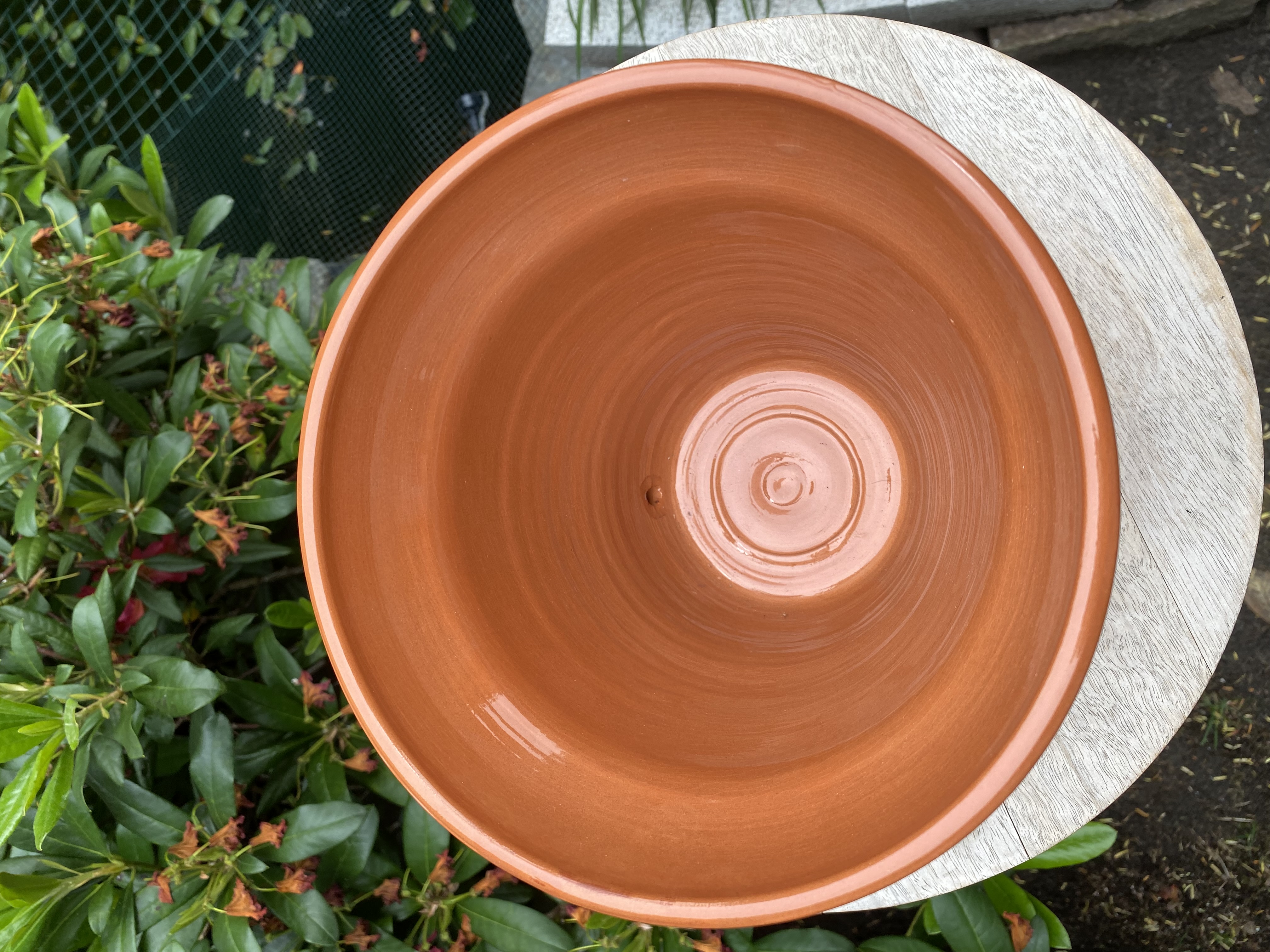 Bloempot met schotel (medium)