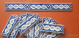 Keramisch sierrandje Oeiras (15x5cm)