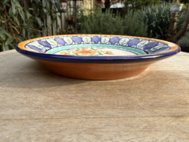 Portugees Tapasbordje Kleurrijk | Handgemaakt Keramiek Ø 18 cm