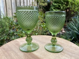 Wijnglas L groen (Diamond - bicos) / Vista Alegre