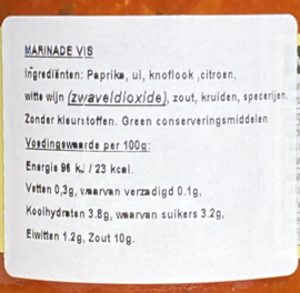 Marinade voor vis / Tempêro para peixe 200 g.
