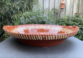 Ronde schaal met handgrepen Ø40x7cm