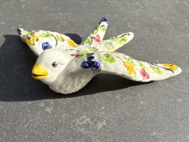 Handgemaakte Portugese Zwaluw  | Patroon Coimbra | Wanddecoratie M (16 cm)
