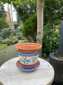 Bloempot met schotel (klein)