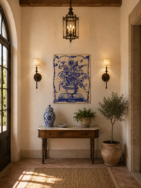 Portugees Tegeltableau Marvila (12 tegels) | 42 x 56 cm | Handbeschilderd