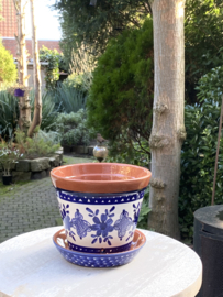Bloempot met schotel (klein)