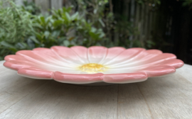 Reliëf bloem bord Ø21cm / Spaanse Margriet (R.25)