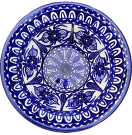 Ronde diepe schaal medium Ø22x8cm (pa4)
