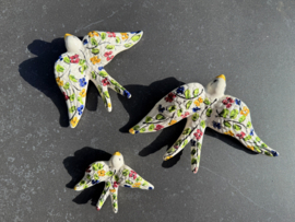 Handgemaakte Portugese Zwaluw  | Patroon Coimbra | Wanddecoratie M (16 cm)
