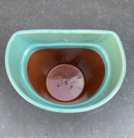 Hangende bloempot Alqueva / mint turquoise / groot