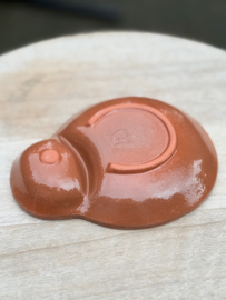 Handgemaakte Olijvenschaal | Mafra Bloemen | Portugees Aardewerk | 15,5 x 13 cm