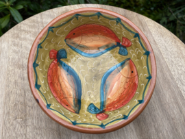 Schaal visjes Ø13x6cm 