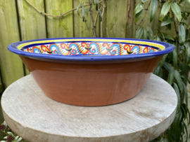 Ronde diepe schaal groot Ø31x9cm (ps9)