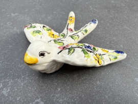 Handgemaakte Portugese Zwaluw | Patroon Coimbra | Wanddecoratie S (10 cm)
