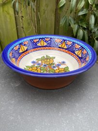 Ronde diepe schaal groot Ø31x9cm (ps9)