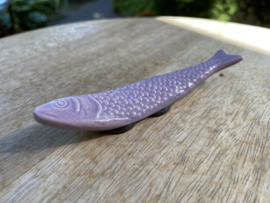 Koelkastmagneet sardine pastel lila 11x2cm