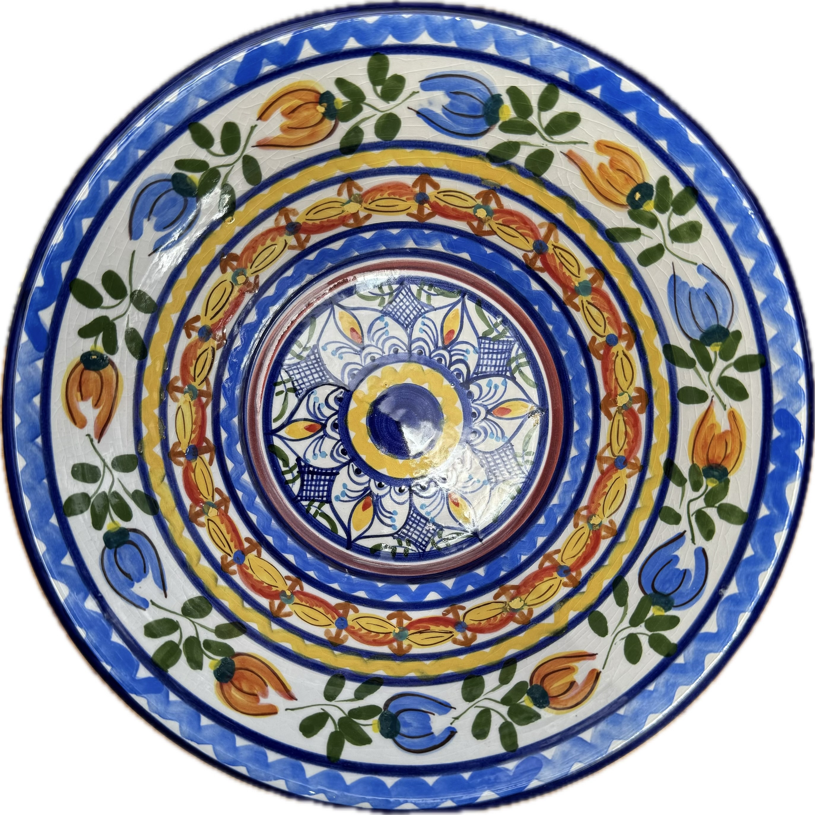 Ronde diepe schaal medium Ø22x8cm (p.a4)