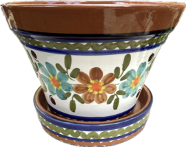 Bloempot met schotel (medium)