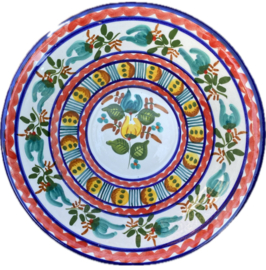 Ronde diepe schaal medium Ø22x8cm (pa4)