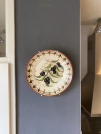 Bord met olijven Ø24cm (jc-p4)