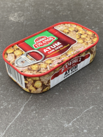 Portugese tonijn in kikkererwten salade Ramirez 120 g.