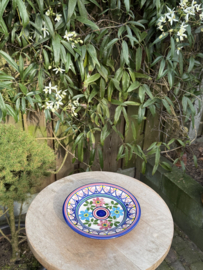 Portugees Tapasbordje Kleurrijk | Handgemaakt Keramiek Ø 18,5 cm