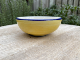 Rond schaaltje Ø10,5x4cm / Sardines / geel (R.136)