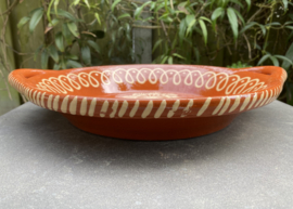 Ronde schaal met handgrepen Ø34x6cm
