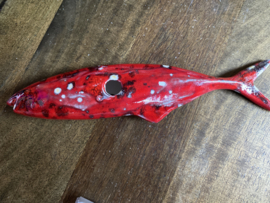 Makreel rood 23x5cm