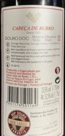 Cabeça de Burro Reserva 2016 / rode wijn