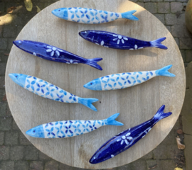 Keramische sardine Campo de Ourique 17x3,5cm