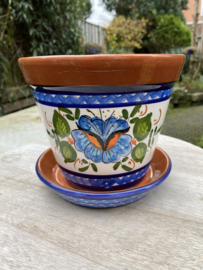 Bloempot met schotel (klein)