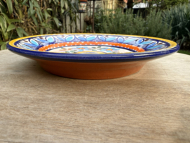 Portugees Tapasbordje Kleurrijk | Handgemaakt Keramiek Ø 18 cm
