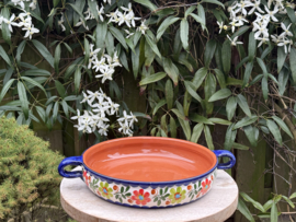 Handgemaakte Portugese Ovenschaal Rond Kleurrijk | 2-3 Personen | Alentejo