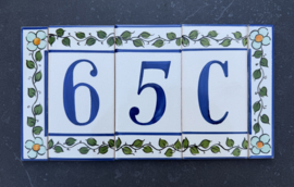 Keramische tegel Lisboa / letter C (15x7,5cm)
