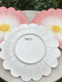 Reliëf bloem bord Ø21cm / Spaanse Margriet (R.25)