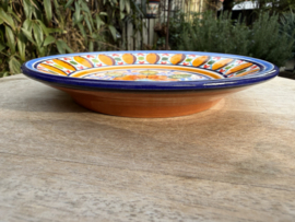 Portugees Tapasbordje Kleurrijk | Handgemaakt Keramiek Ø 18 cm