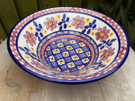 Ronde diepe schaal medium Ø22x8cm (p.a4)