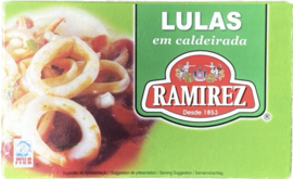 Inktvisringen in tomatensaus Ramirez / Lulas em caldeirada (120gr)