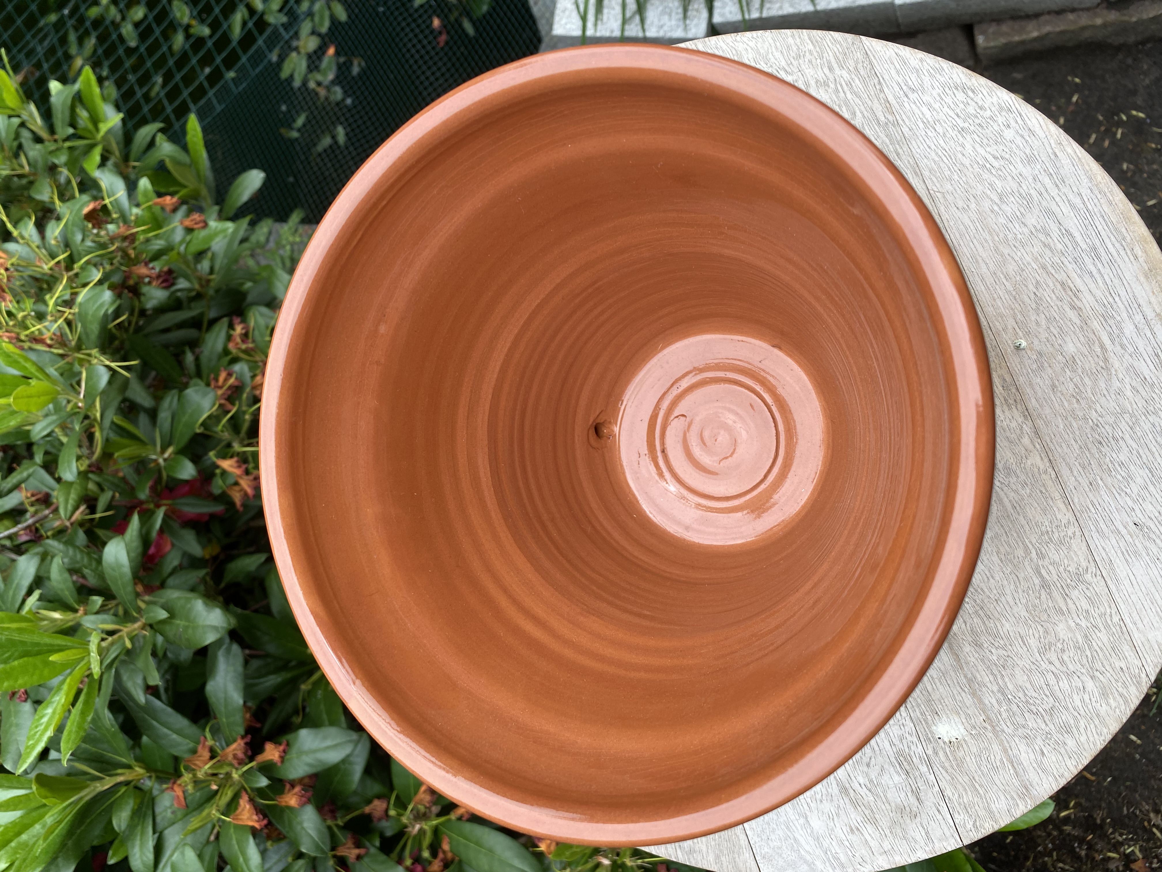 Bloempot met schotel (medium)