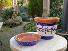 Bloempot met schotel (klein)