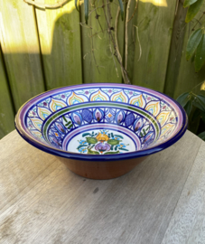 Ronde diepe schaal medium Ø22x7,5cm (pa4)