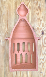 Wandlantaarn terracotta Ferragudo 34x17cm (R-C25)