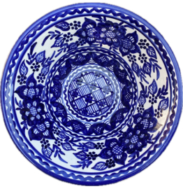 Ronde diepe schaal medium Ø22x8cm (pa4)