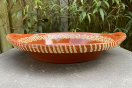 Ronde schaal met handgrepen Ø34x6cm